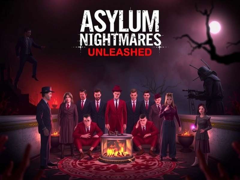 Asylum Nightmares Unleashed Game Cover